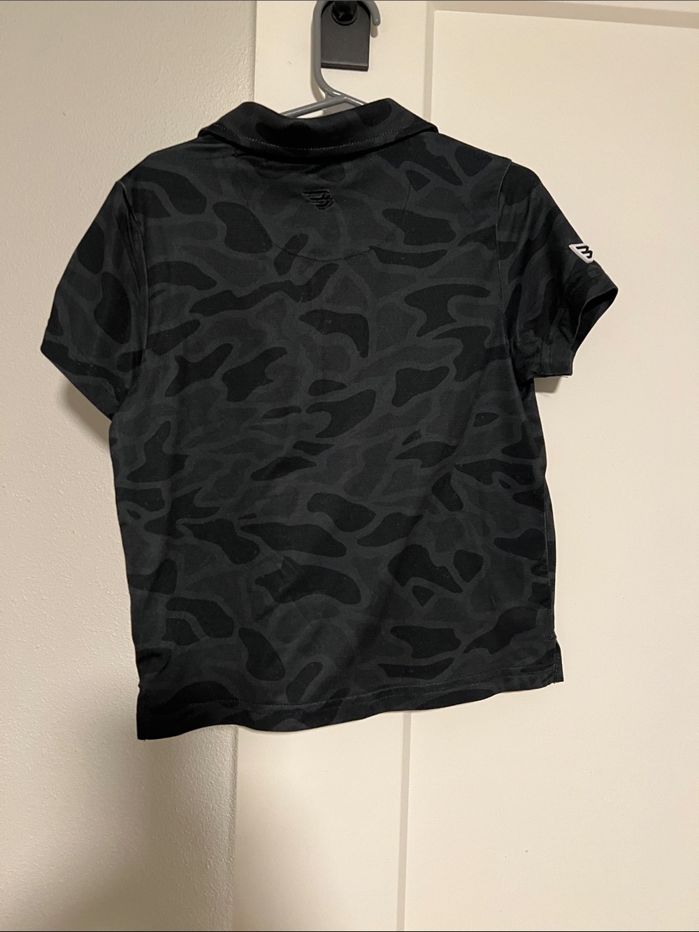 BURLEBO Black Camouflage Polo - Boys - Picture 3 of 4